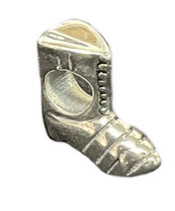 925 Sterling Silver "The Armour Shoes of Peace" Charm