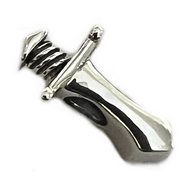 925 Sterling Silver "The Armour Sword of the Spirit" Charm