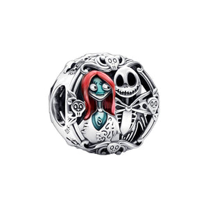 925 Sterling Silver Nightmare Before Christmas Bead Charm