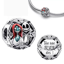 Load image into Gallery viewer, 925 Sterling Silver Nightmare Before Christmas Bead Charm
