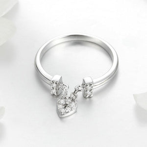 Heartlock ring