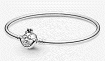 925 Sterling Silver Alice in Wonderland Bangle