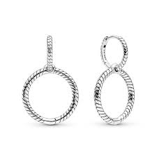 925 Sterling Silver Charm Earrings Dangle