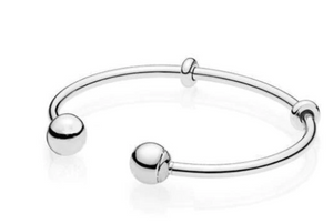 925 Sterling Silver Open Bangle